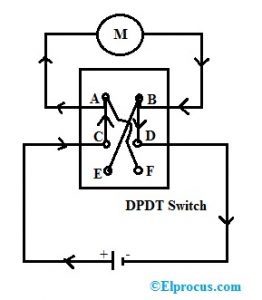 Dpdt Switch Circuit Working Advantages Its Applications