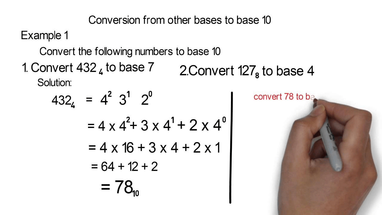 How to Convert Between Base Number Systems