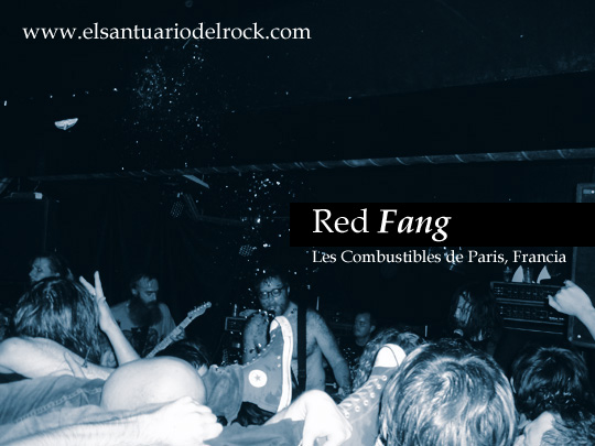 Reseña concierto RED FANG + BLACK TUSK en Les Combustibles de Paris