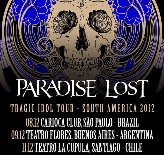 PARADISE LOST en Colombia 2012 – Dic 13 en el Ozzy Bar
