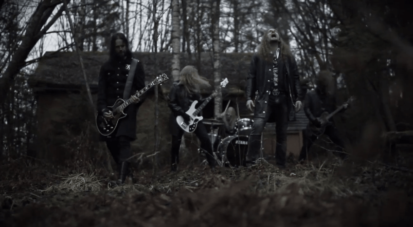 CHROME DIVISION: video clip para “Lady Of Perpetual Sorrow”