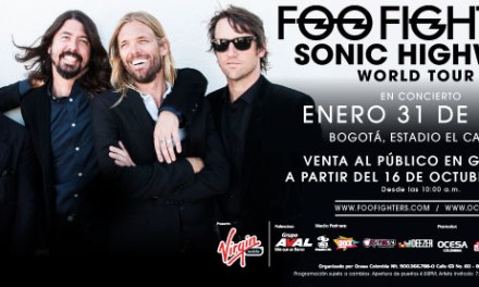 FOO FIGHTERS Colombia 31 de Enero 2015