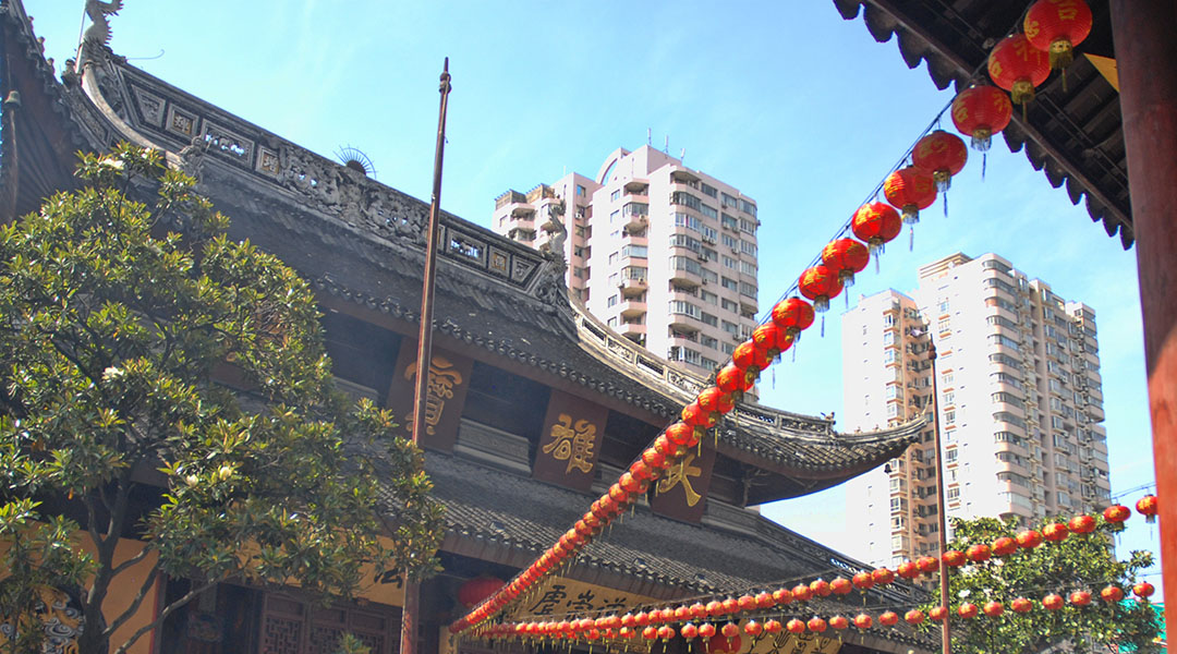 Jade boeddha tempel Shanghai China