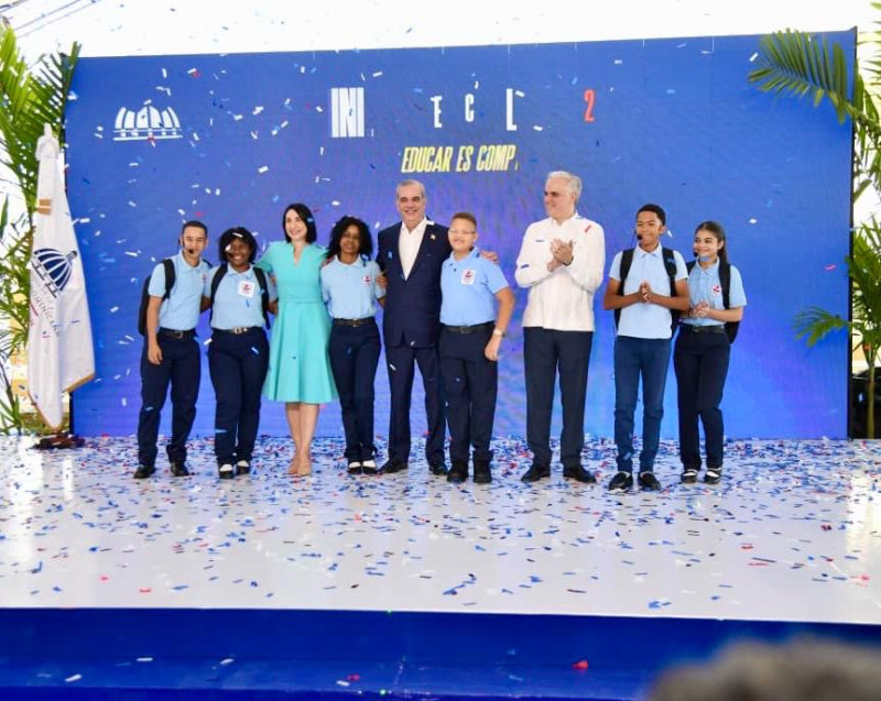 Presidente Abinader da inicio a nuevo año escolar 2025-2026