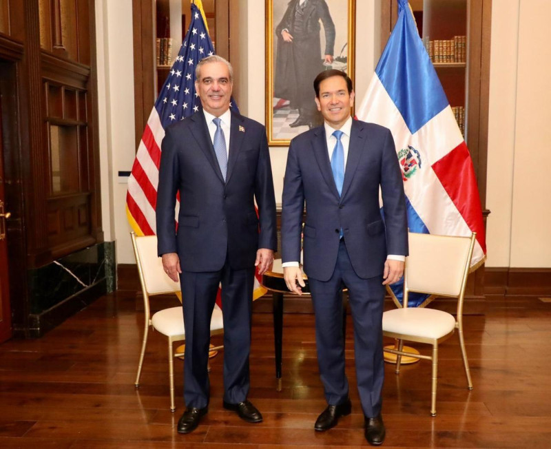 Abinader y Marco Rubio destacan cooperación en seguridad regional y crisis haitiana