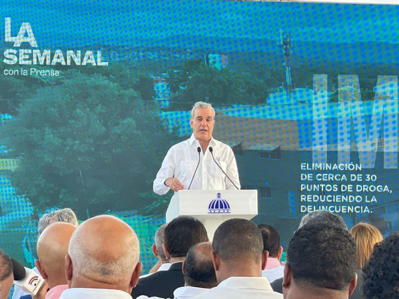 Abinader: “Sanear las cañadas, es sanear las ciudades”