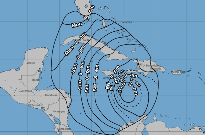 Gobierno suspende trabajo y docencia para este viernes por efectos de tormenta Melissa