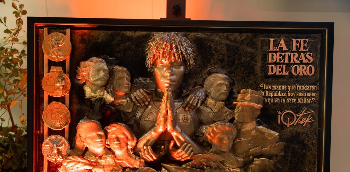 Rinden homenaje a Marileidy Paulino con una obra artística que celebra sus victorias y el orgullo dominicano