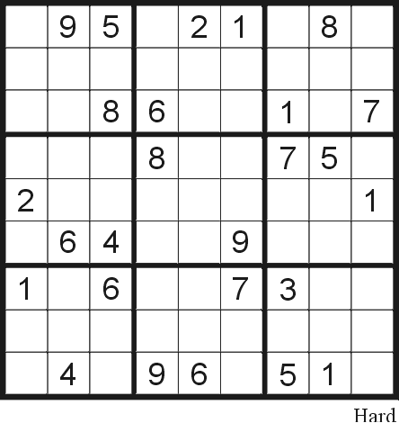 sudoku puzzle 25 hard free printable puzzles