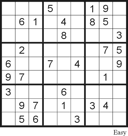 sudoku puzzle 7 easy free printable puzzles