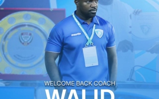 Walid Obaid, coach of the Hatta team