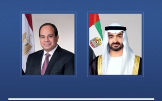 The President of the State arrives in Cairo on a fraternal visit .. and the Egyptian president is at the forefront of his future
