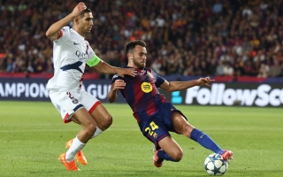 Paris Saint -Germain strikes Barcelona in the presence of Lamin .. The “Champions” summit with the utmost “beauty”