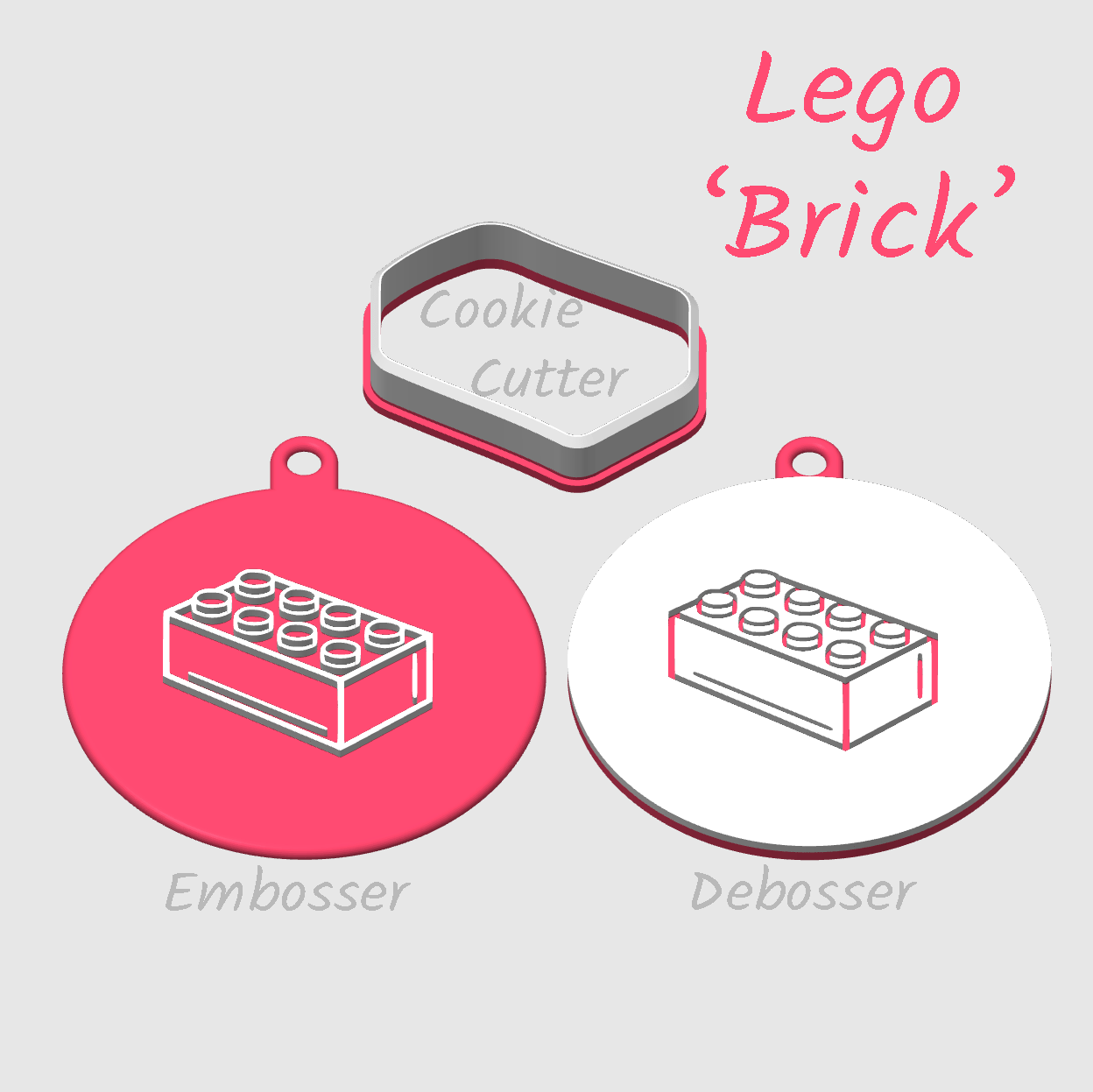 Lego Single Brick Embosser