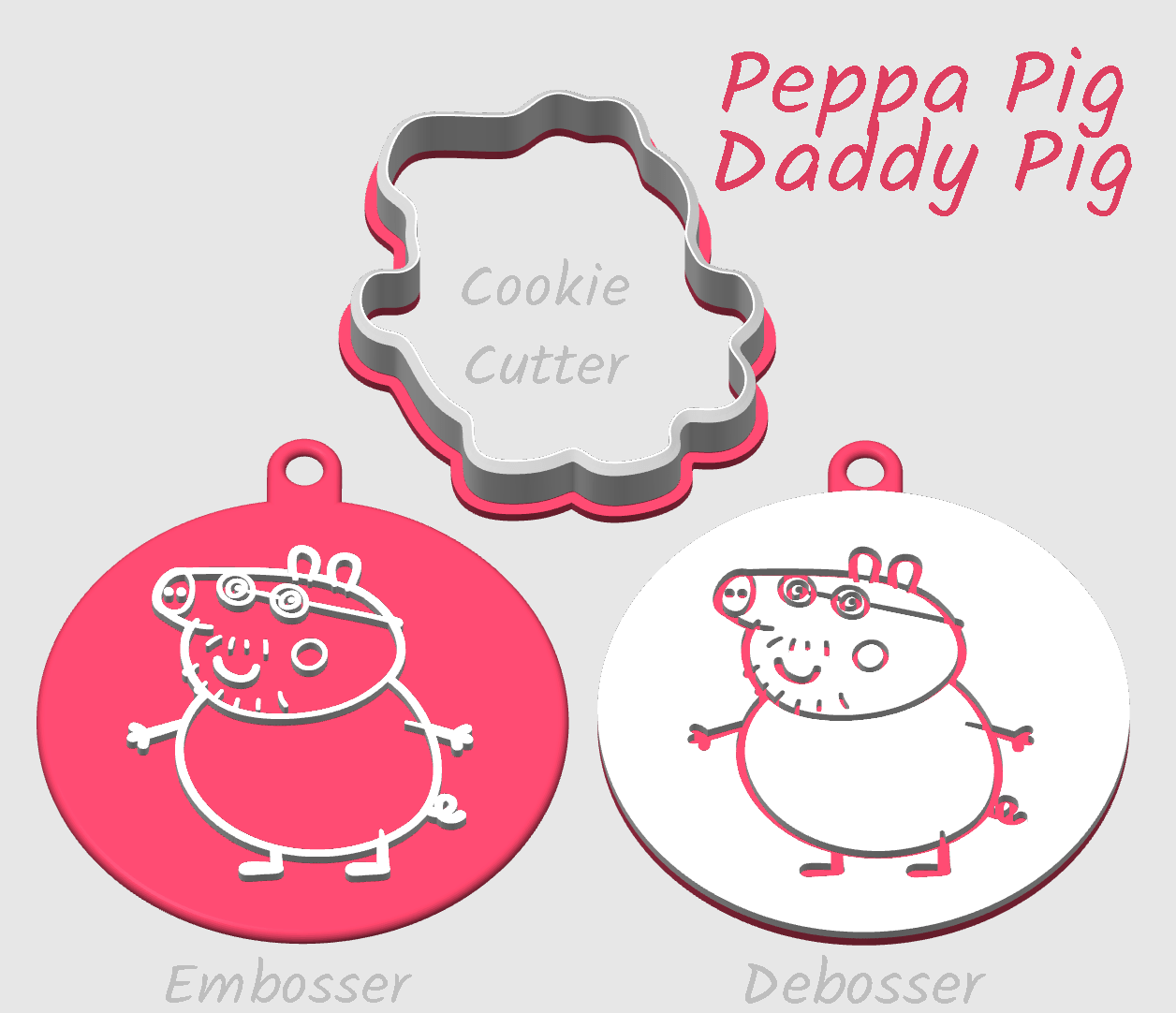 Daddy Pig Embosser