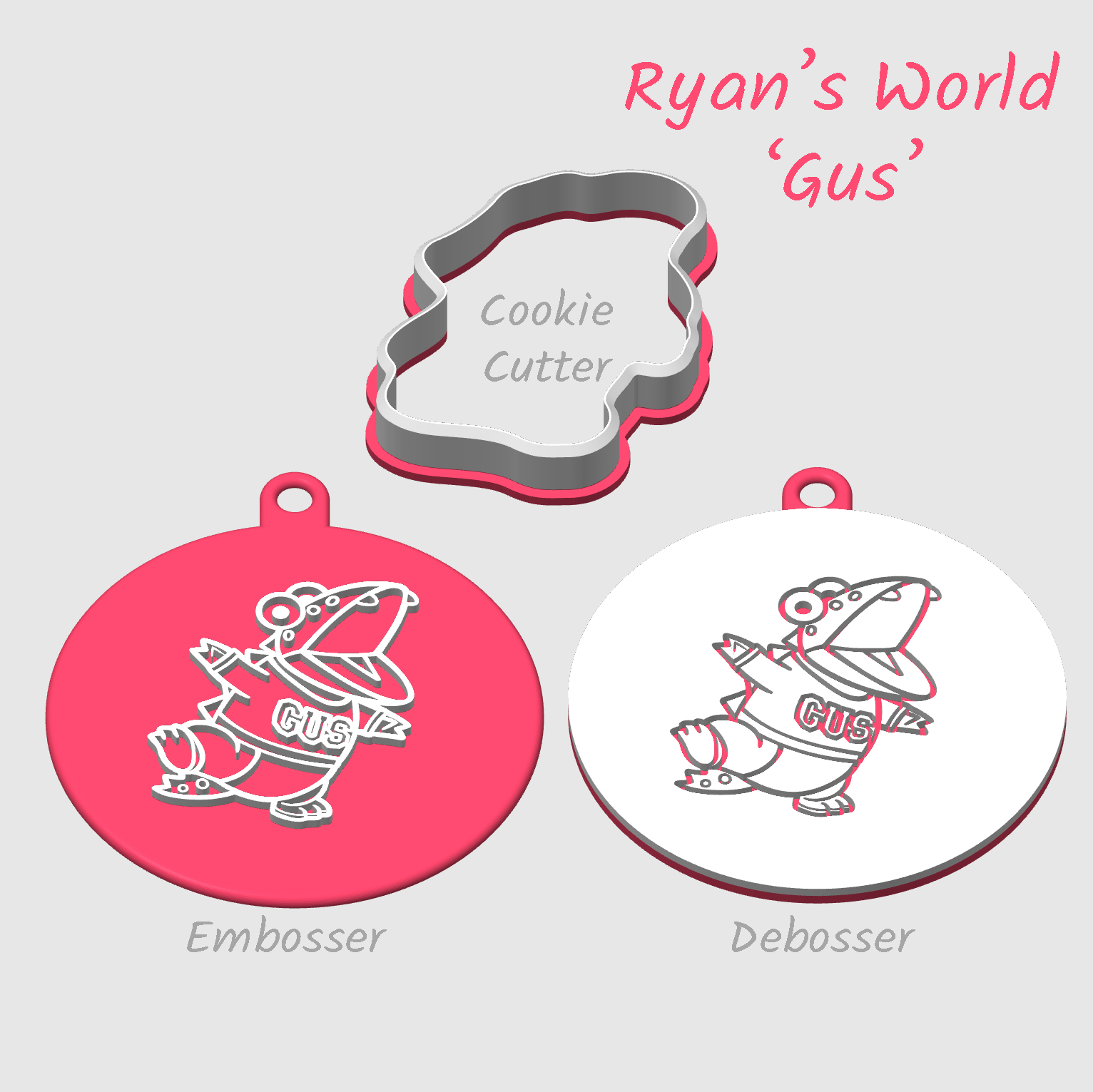 Ryans World Gus embosser