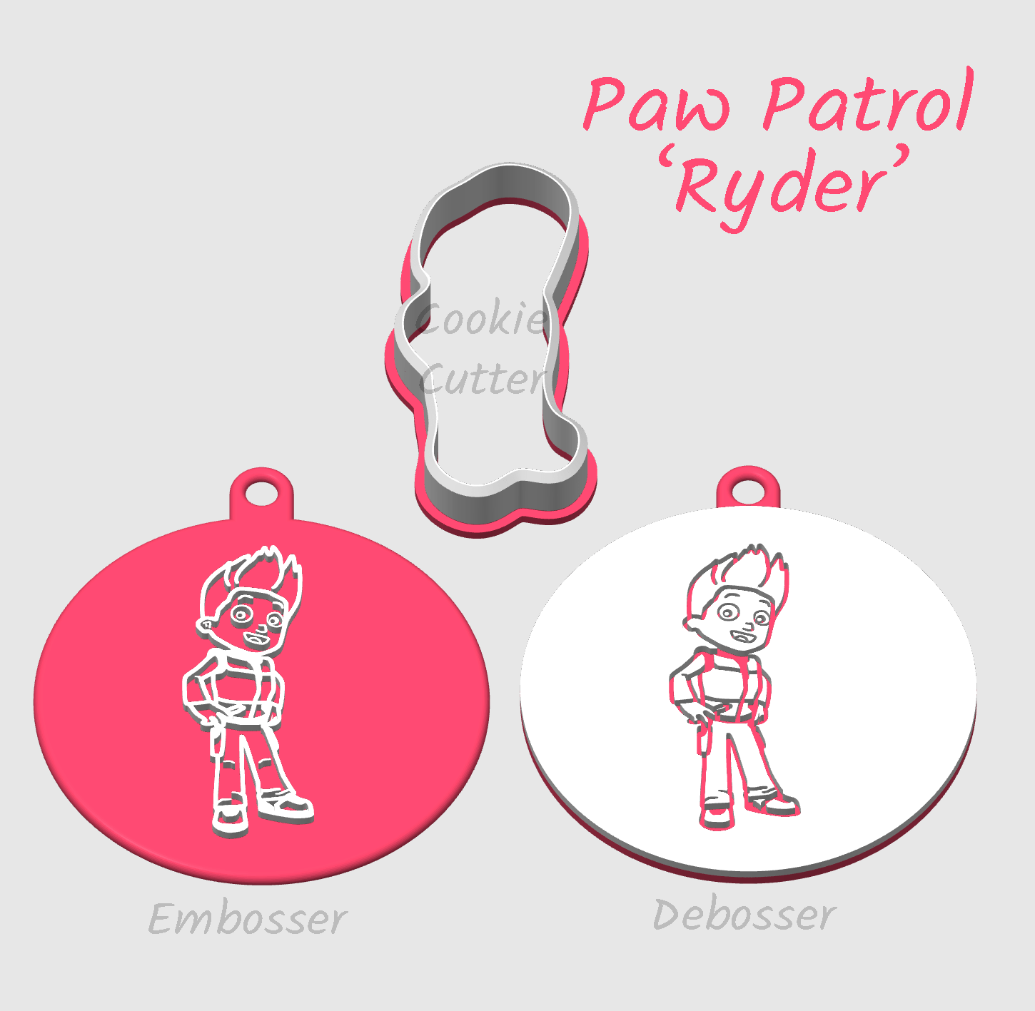 Ryder from Paw Patrol embosser