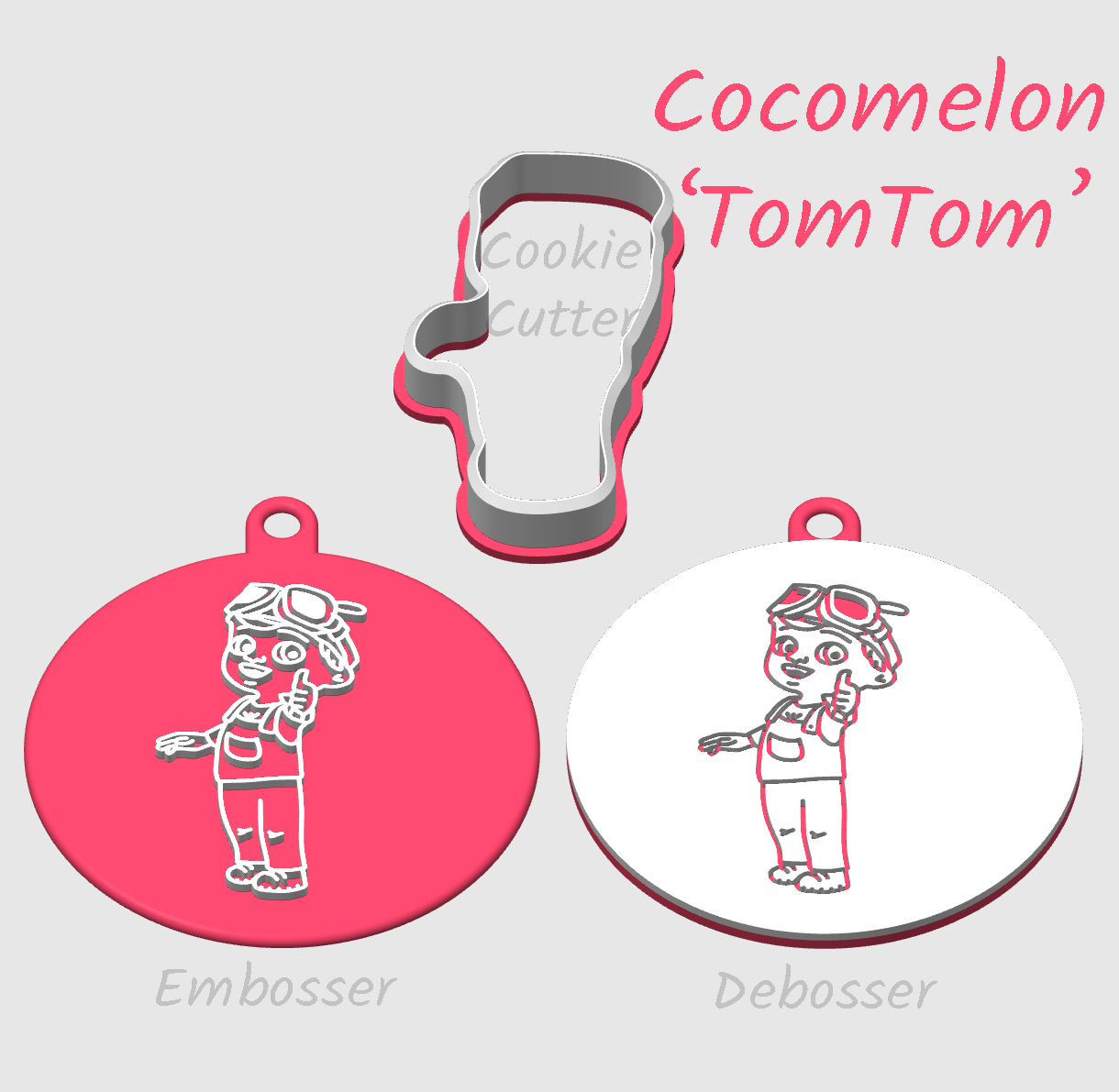 Cocomelon Tomtom embosser