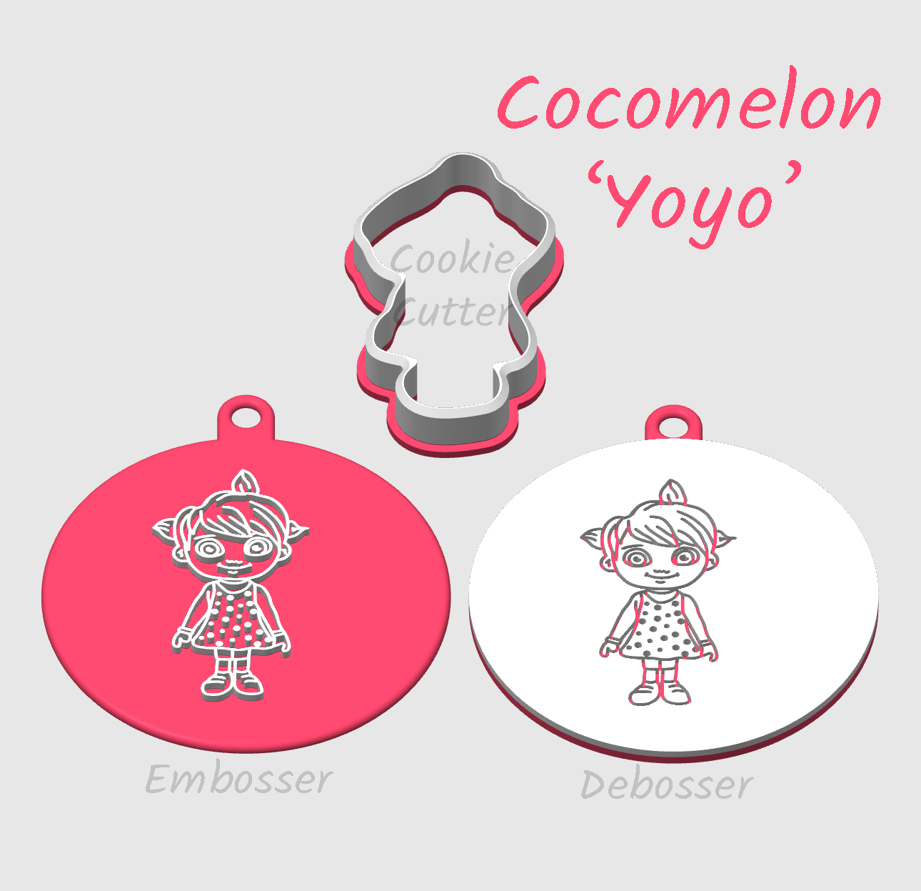 Cocomelon yoyo embosser