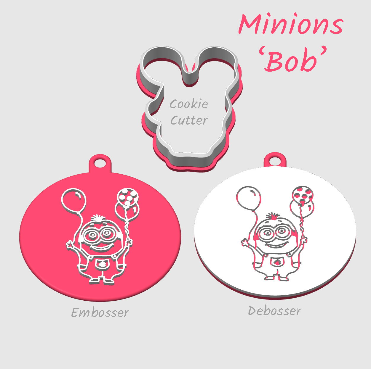 Bob from Minions embosser