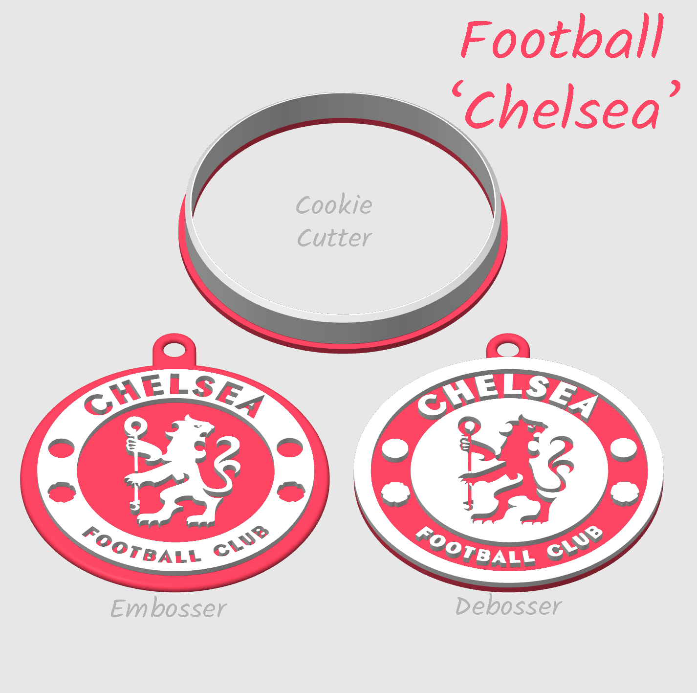Chelsea Foot ball club embosser