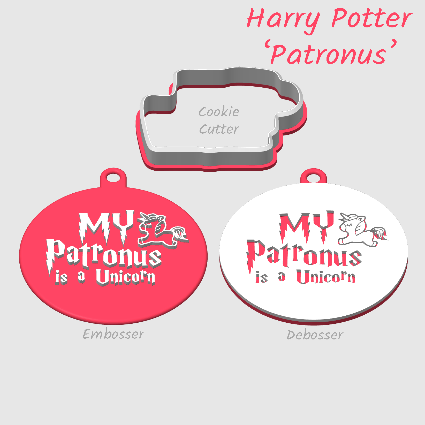 My patrons is a unicorn embosser