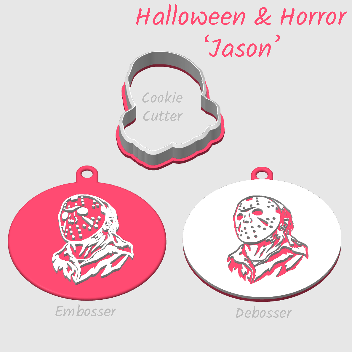 Jason Voorhees embosser