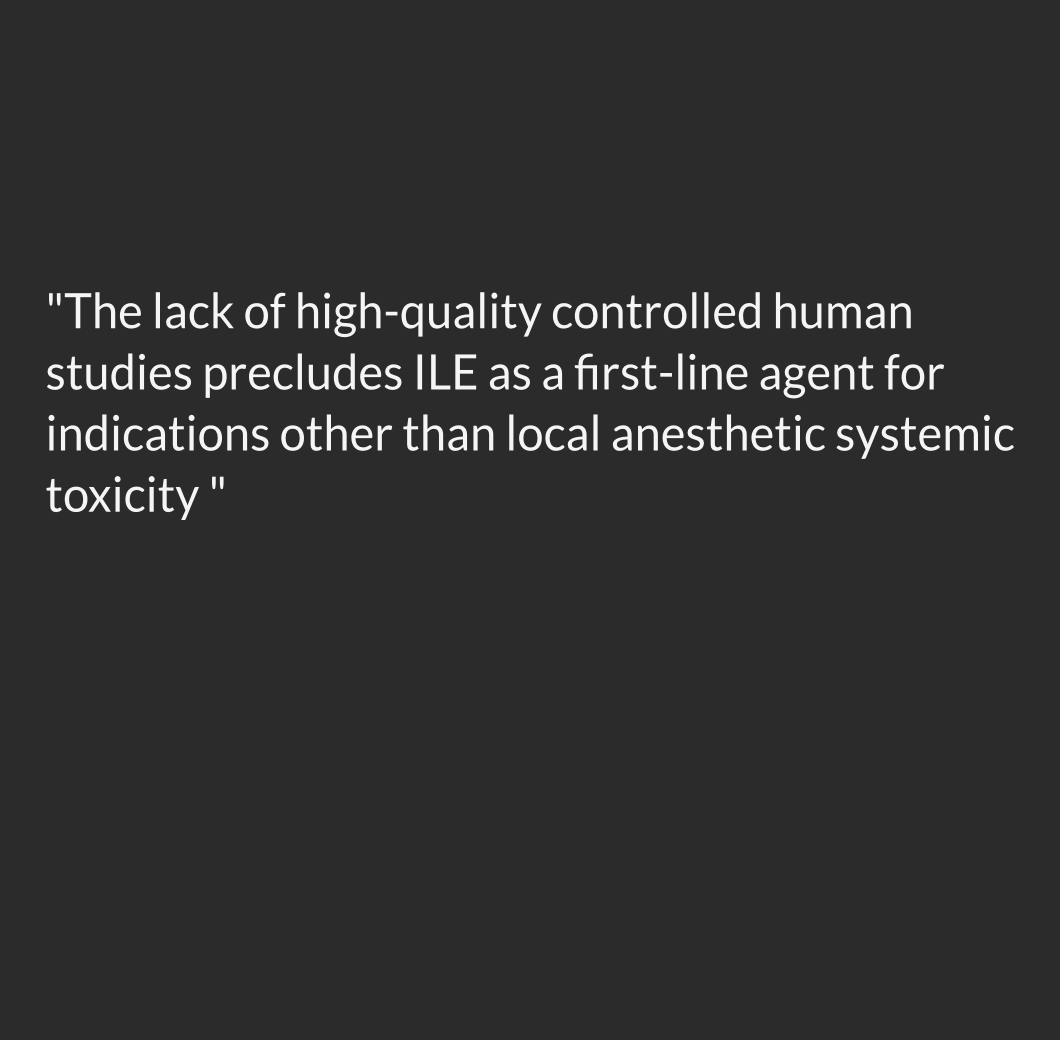 Emergency Medicine EducationLipid Emulsion Therapy