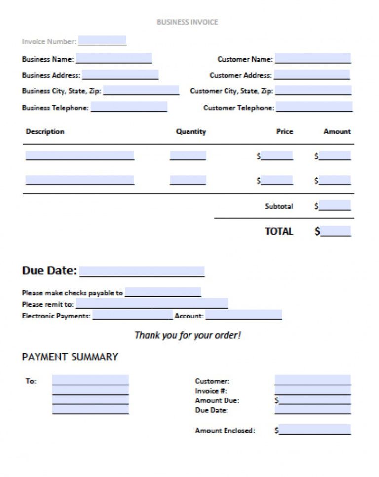 editable free small business invoice template pdf word excel uniform