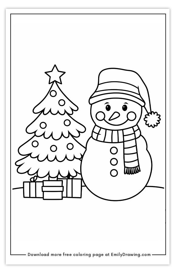 25 free printable christmas coloring page ideas