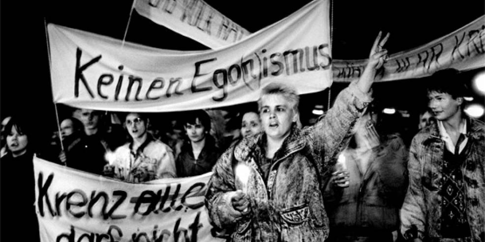 Rahel lebt und arbeitet als freie künstlerin im leipzig. DDR: Heldinnen der friedlichen Revolution | EMMA