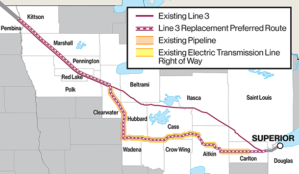 Here is a simple map indicating hdd river crossings destruction dates. Line 3 Replacement Project - Enbridge Inc.