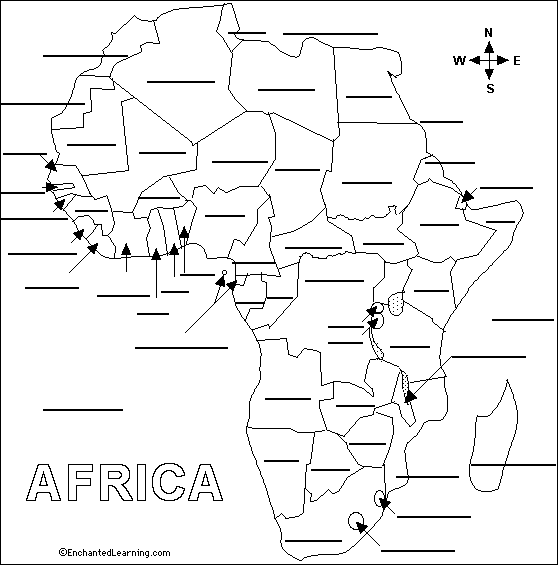 Africa With Labels At Norma Friedland Blog Label.GIF