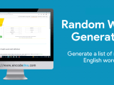 Javascript Random Word Generator