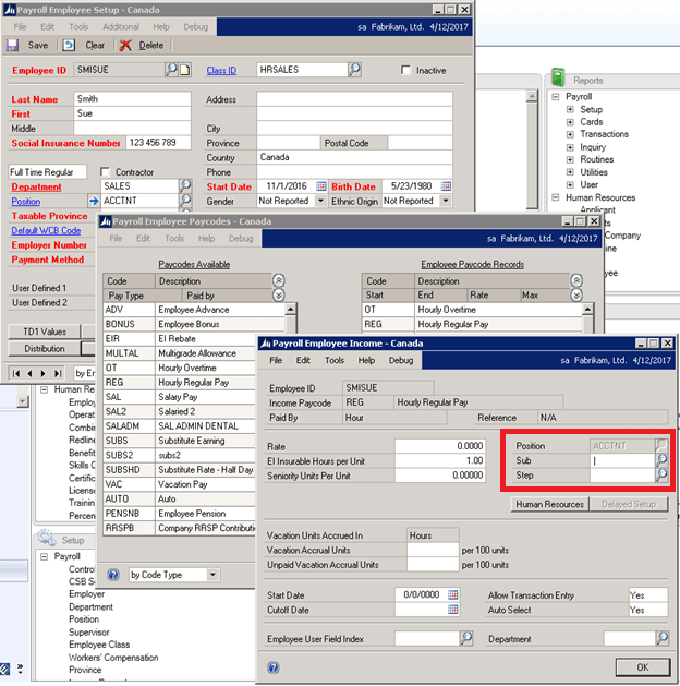 Microsoft Dynamics Gp Add Ons New Paycode Mass Update