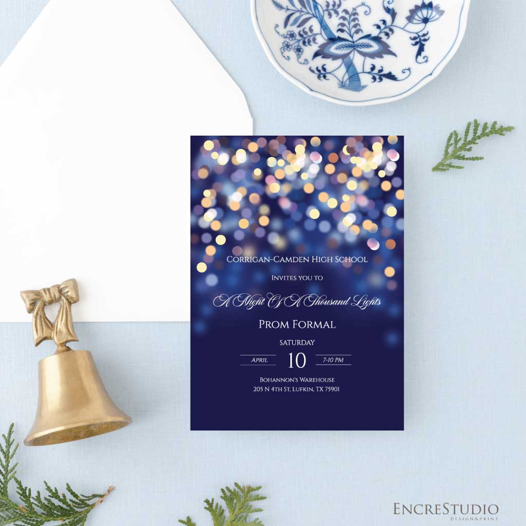prom invitation template