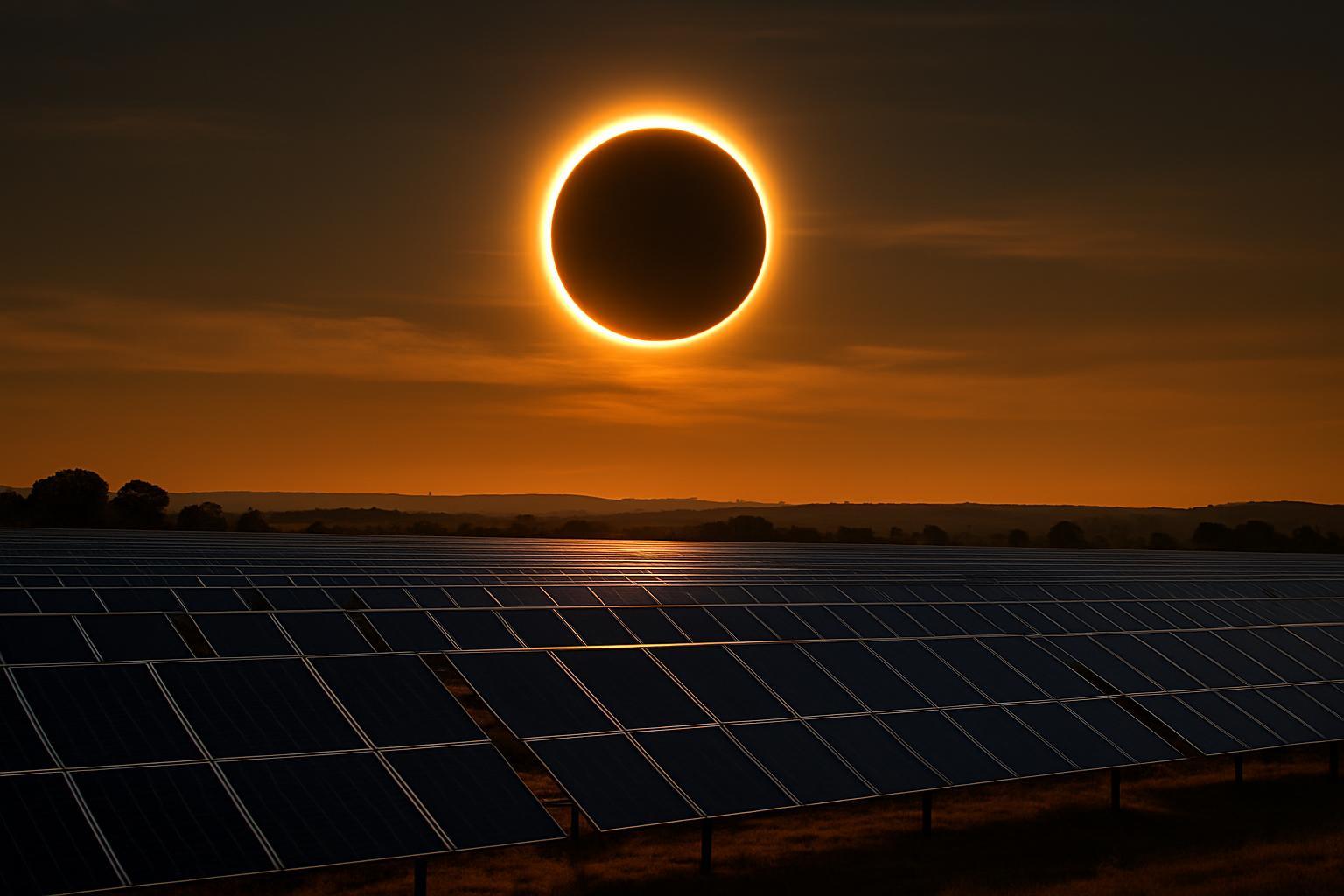 Impacto del Eclipse Solar en la Generación Fotovoltaica y el Precio de la Luz en España