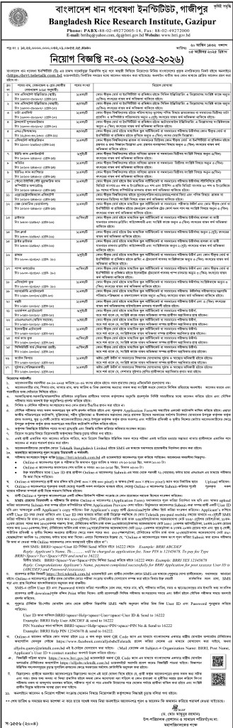 501425-329x1024 Bangladesh Rice Research Institute (BRRI) Job Circular 2025