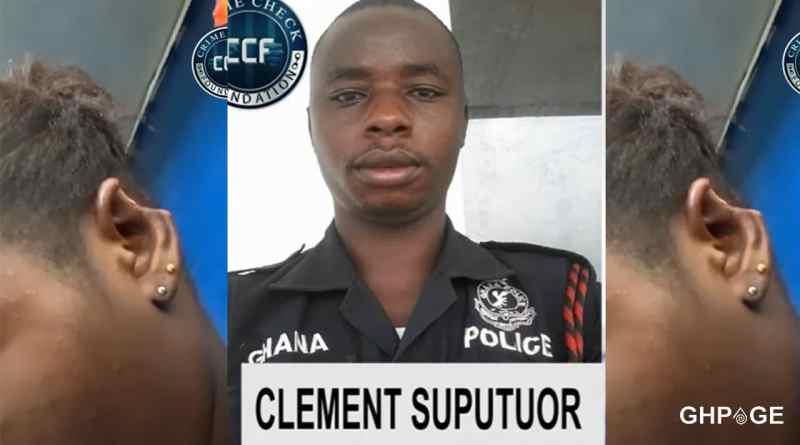 Police allegedly cuts off
