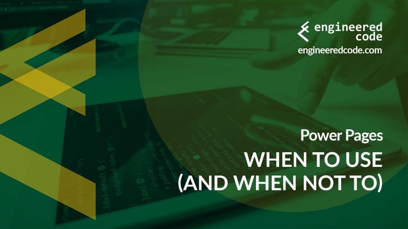 Engineered Code Maintenance - Dark Background Collection - Desktop Quality