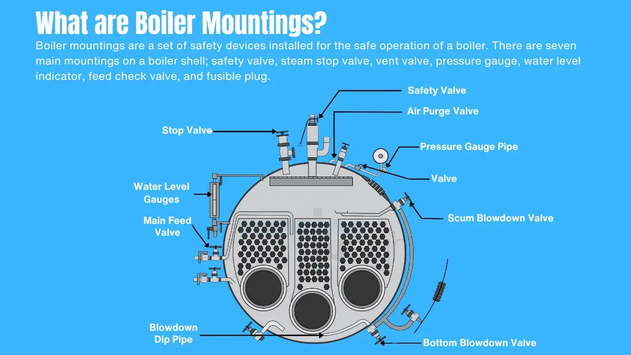 What are Boiler Mountings