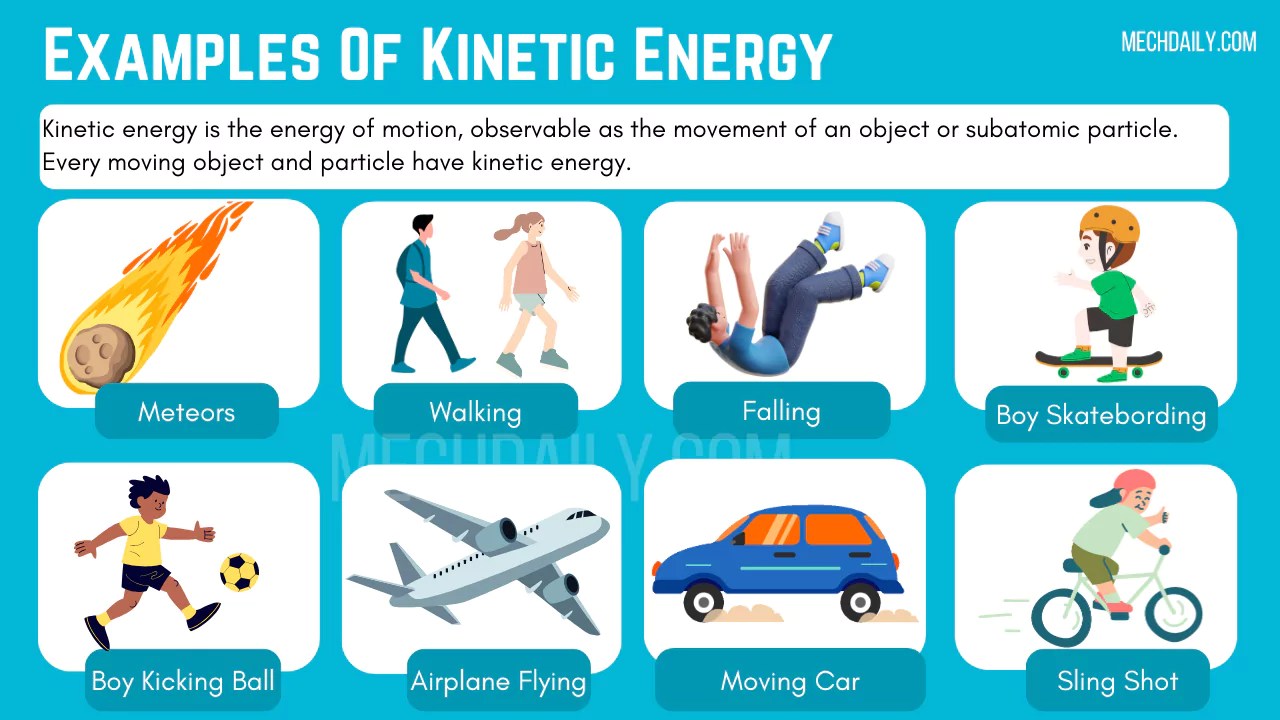 kinetic energy examples