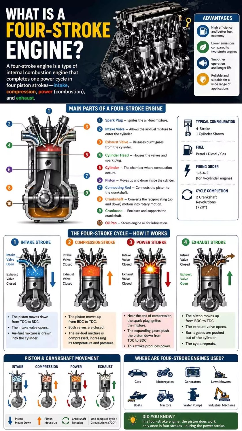 Four Stroke Engine