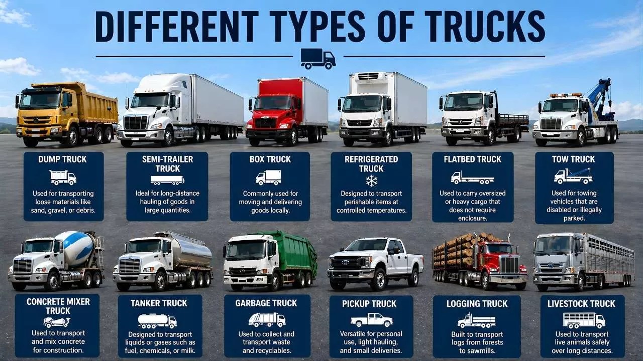 Types of Trucks