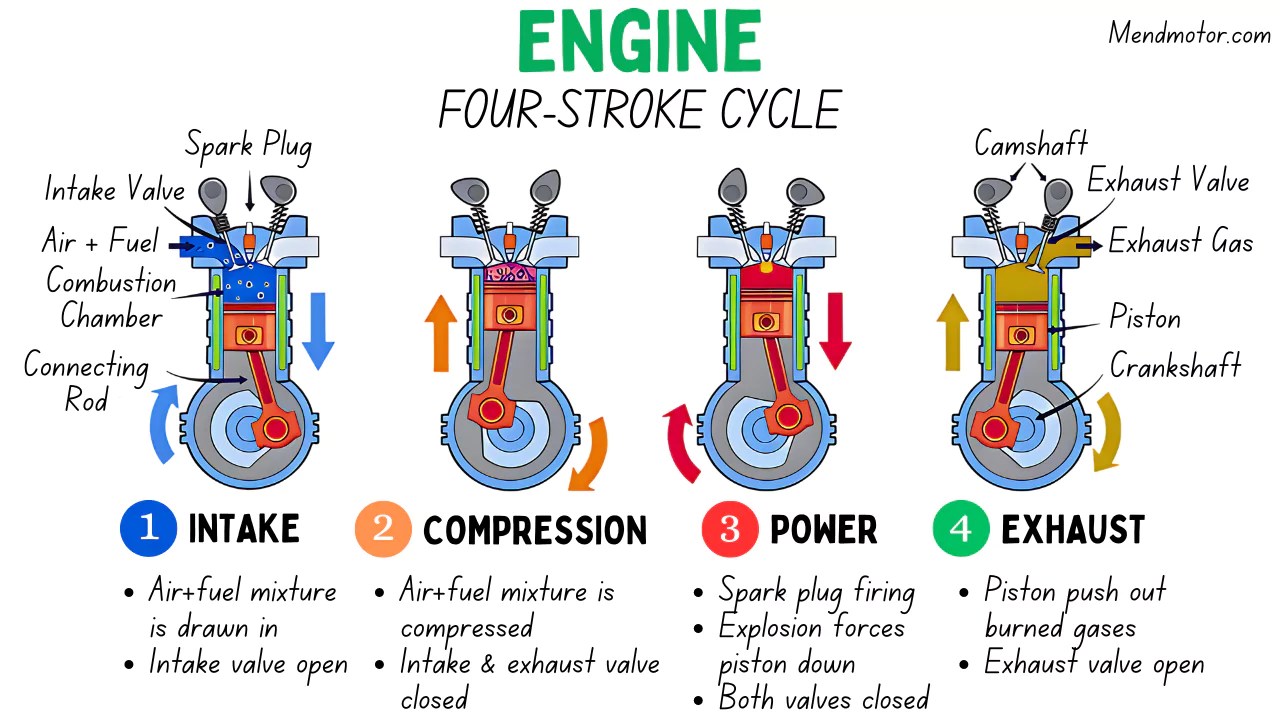 Four Stroke Engine Cycle
