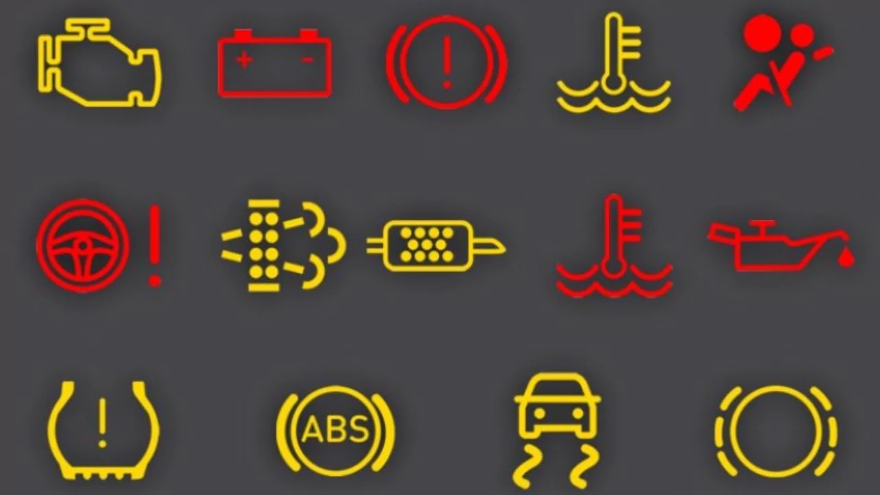 Main Car Dashboard Lights