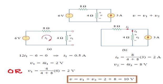 Simplify Circuits Superposition Source Transformation - 4K Colorful Pictures for Desktop