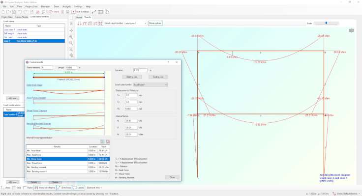 • modeling a 3d structure in two dimensions. Software For Structural Analysis Of Frames Beams And Trusses Under Static Linear And Non Linear Loads Engissol Ltd Structural Engineering Software