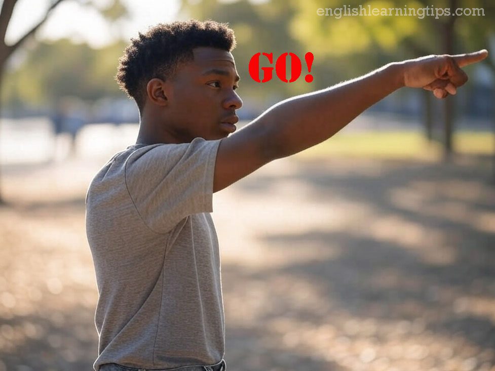 Using come and go properly