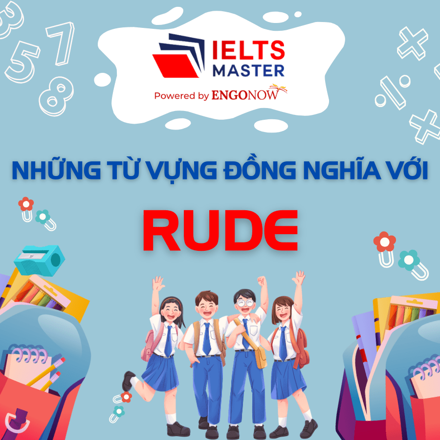 những từ vựng đồng nghĩa với rude